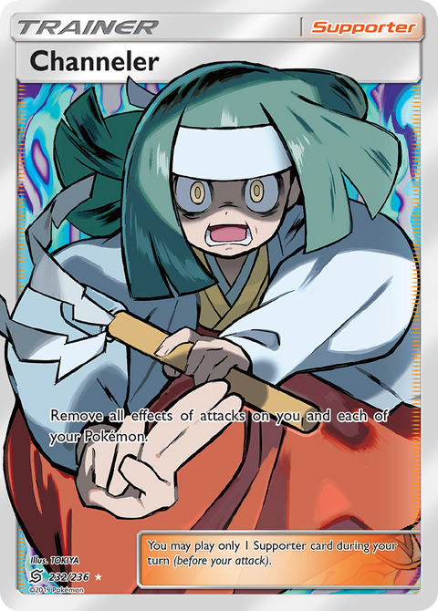 Channeler 232 Unified Minds Pokémon card