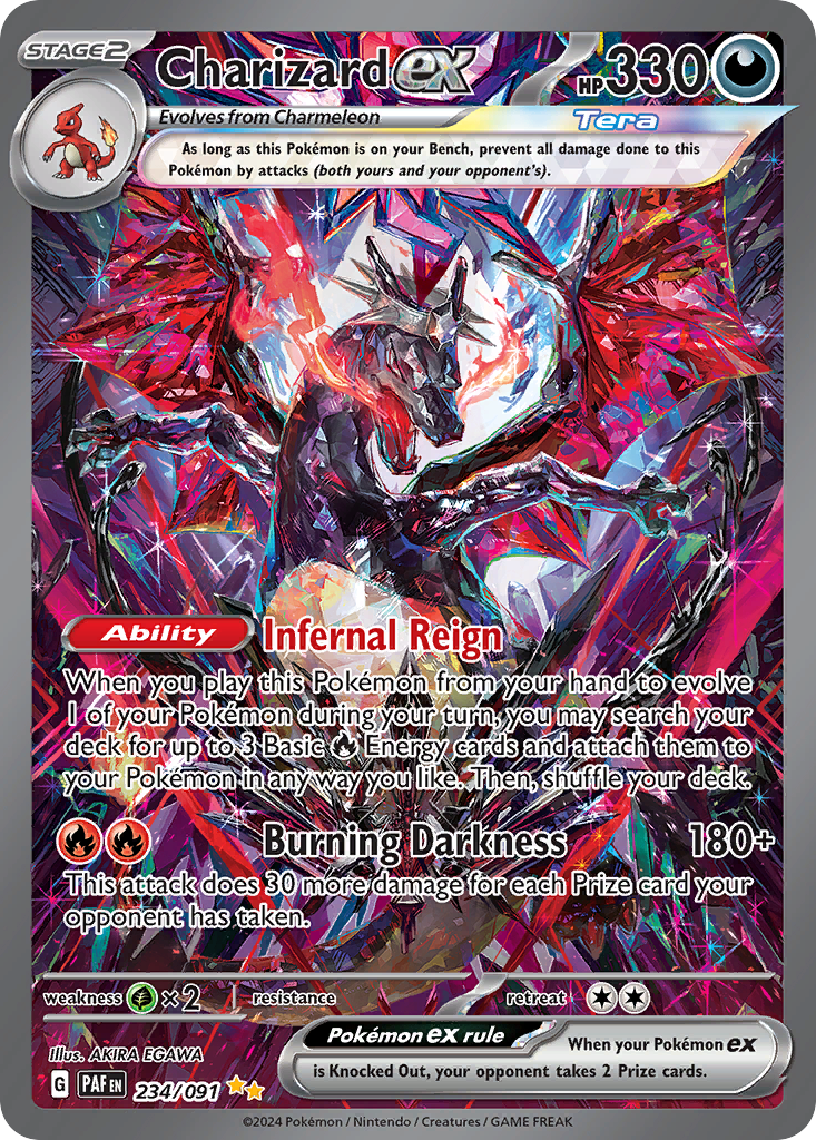 Charizard ex 234 Paldean Fates Pokémon card