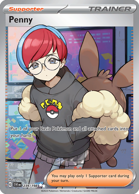 Penny 239 Scarlet & Violet Pokémon card