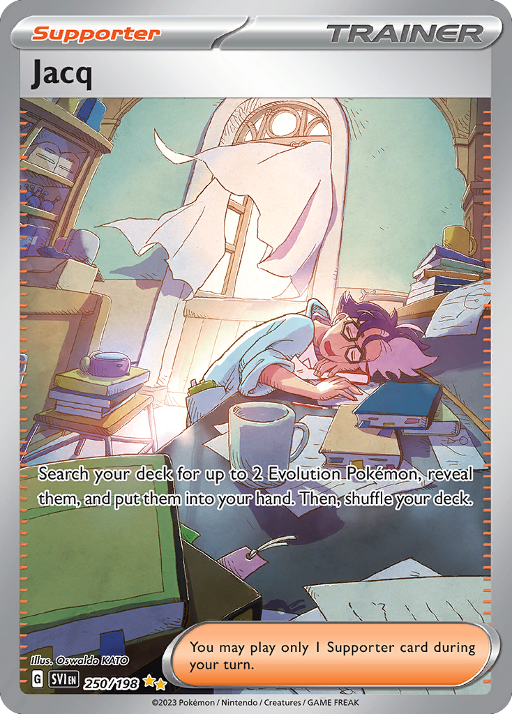 Jacq 250 Scarlet & Violet Pokémon card