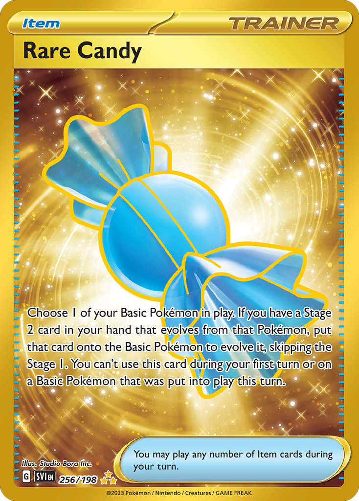 Rare Candy 256 Scarlet & Violet Pokémon card