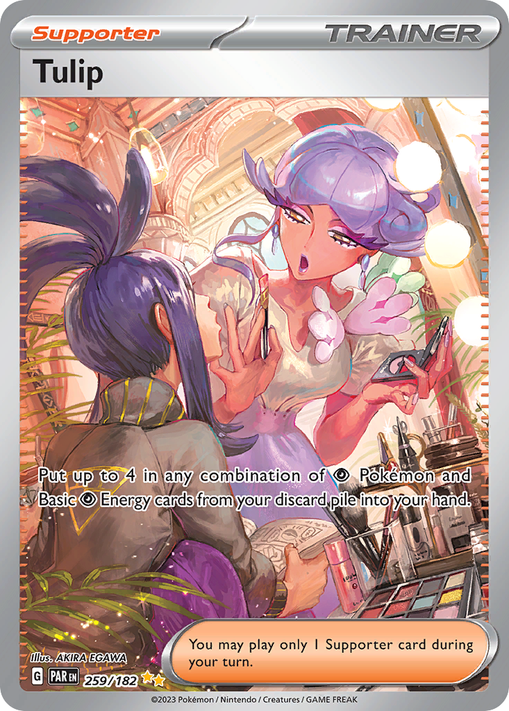 Tulip 259 Paradox Rift Pokémon card