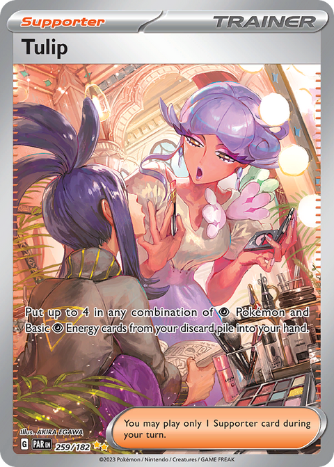 Tulip 259 Paradox Rift Pokémon card