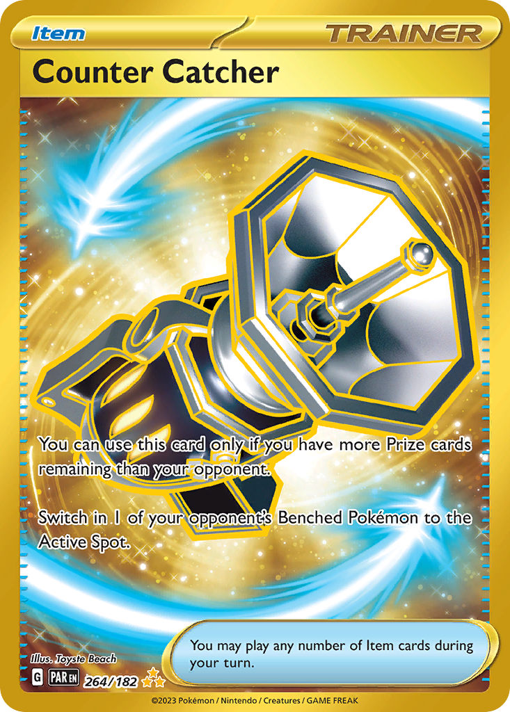 Counter Catcher 264 Paradox Rift Pokémon card
