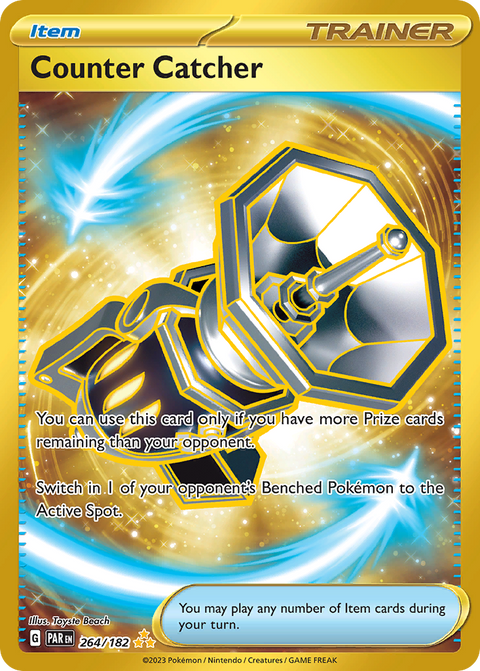 Counter Catcher 264 Paradox Rift Pokémon card