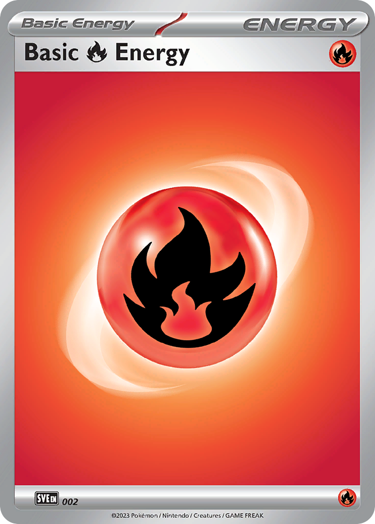 Basic Fire Energy 2 Scarlet & Violet Energies Pokémon card