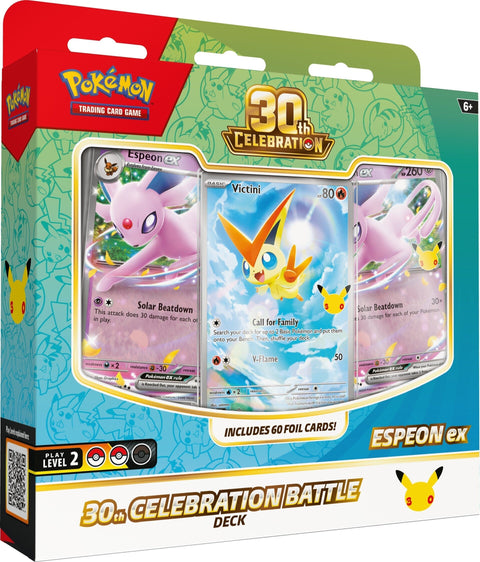 Pokemon TCG: 30th Celebration - Battle Deck - Espeon ex