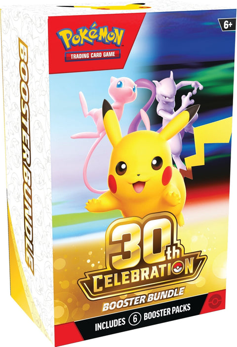 Pokemon TCG: 30th Celebration - Booster Bundle (6 Packs)