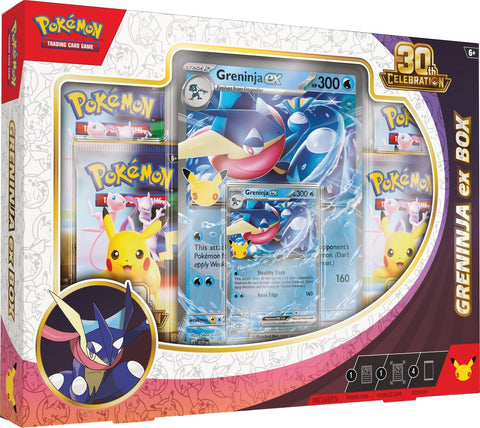 Pokemon TCG: 30th Celebration - Greninja ex Box