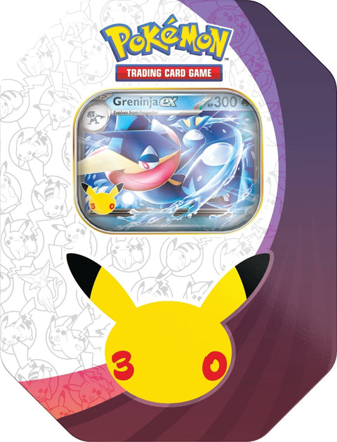 Pokemon TCG: 30th Celebration - Tin - Greninja ex