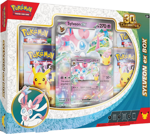 Pokemon TCG: 30th Celebration - Sylveon ex Box
