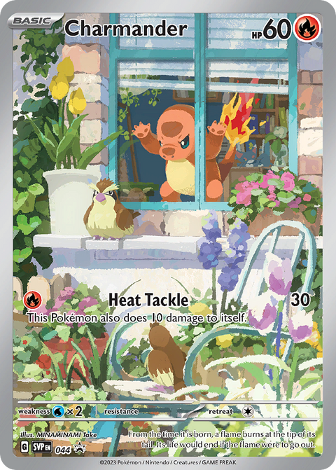 Charmander 44 Scarlet & Violet Black Star Promos Pokémon card
