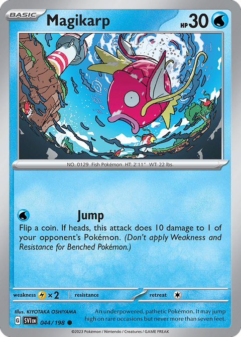 Magikarp 44 Scarlet & Violet Pokémon card