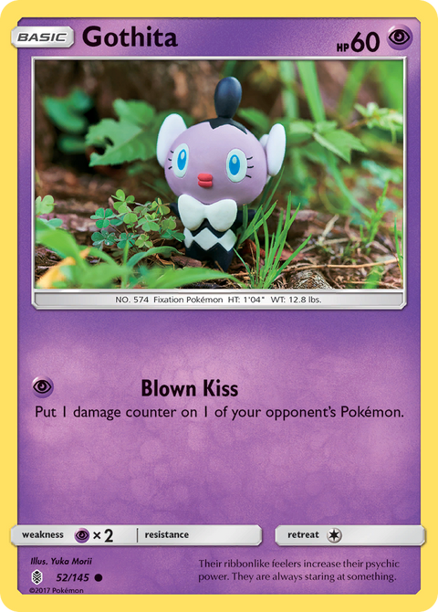 Gothita 52 Guardians Rising Pokémon card