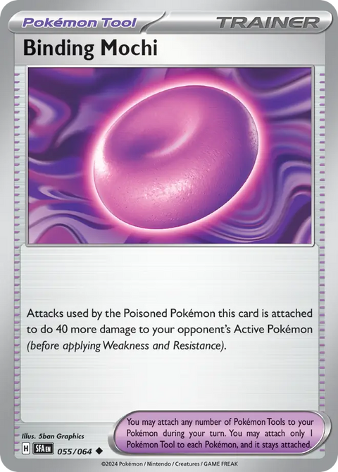 Binding Mochi 55 Shrouded Fable Pokémon card