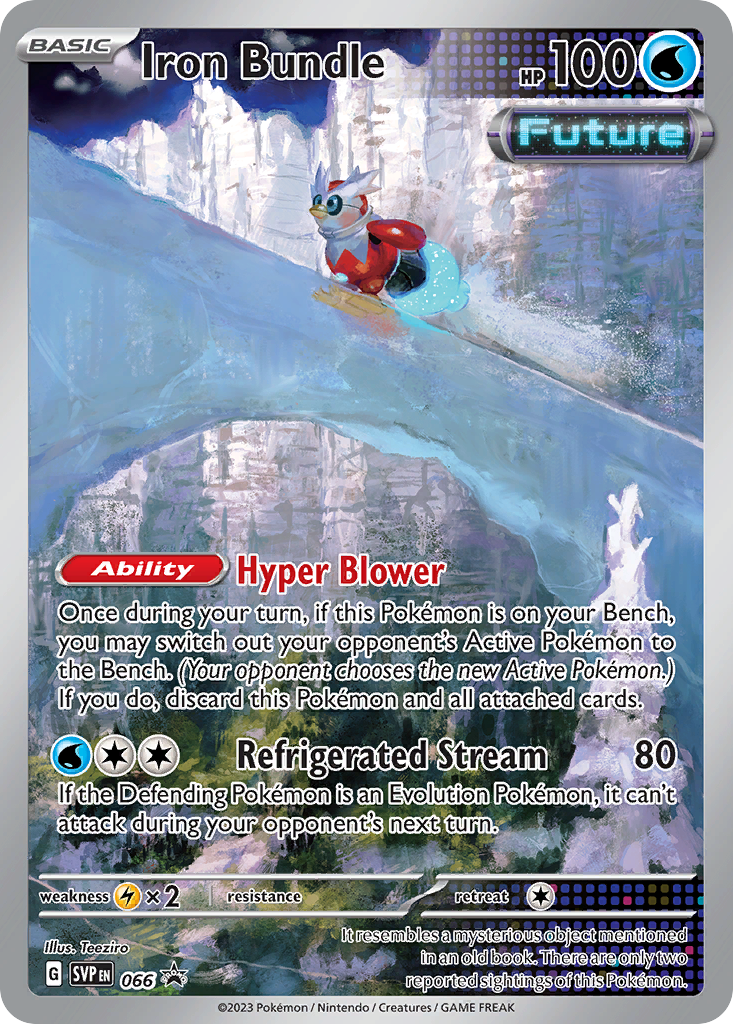 Iron Bundle 66 Scarlet & Violet Black Star Promos Pokémon card