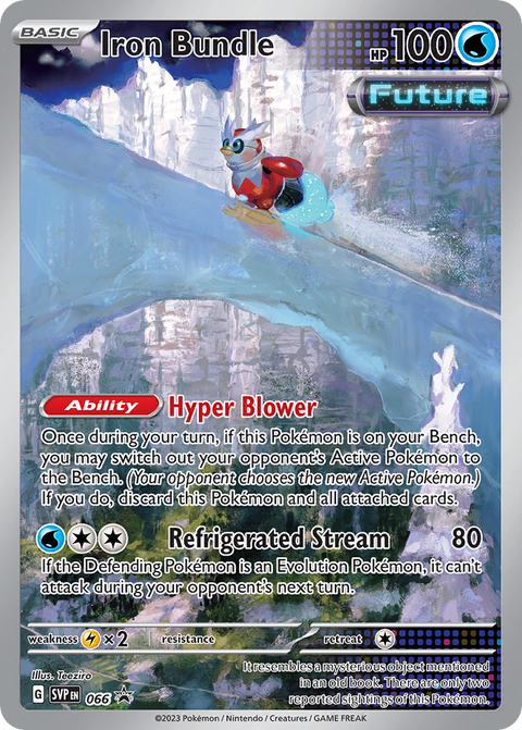Iron Bundle 66 Scarlet & Violet Black Star Promos Pokémon card