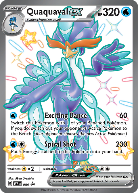 Quaquaval ex 84 Scarlet & Violet Black Star Promos Pokémon card
