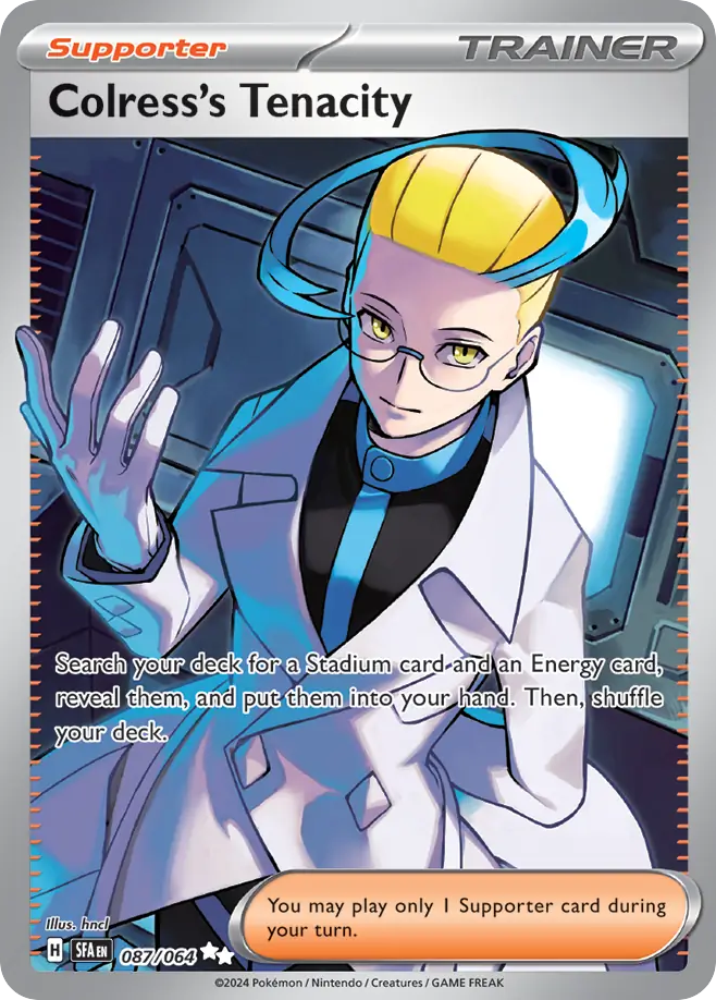 Colress's Tenacity 87 Shrouded Fable Pokémon card