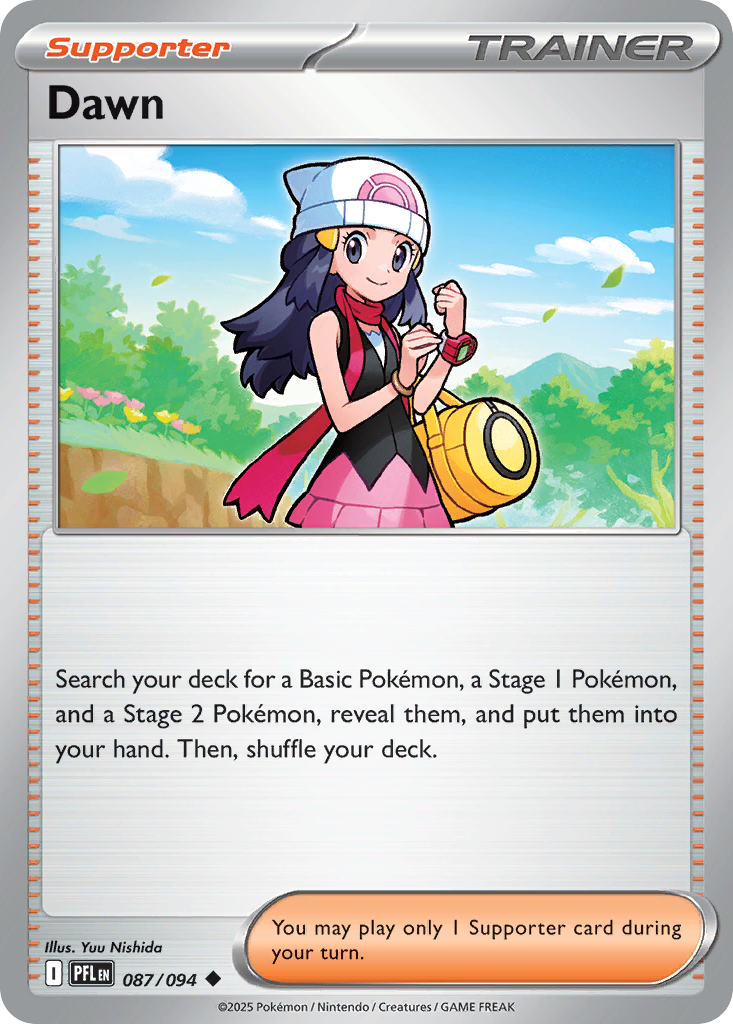 Dawn 87 Phantasmal Flames Pokémon card