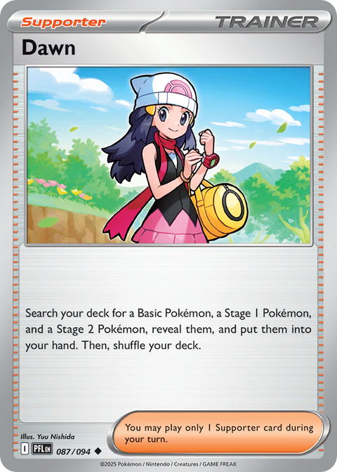 Dawn 87 Phantasmal Flames Pokémon card