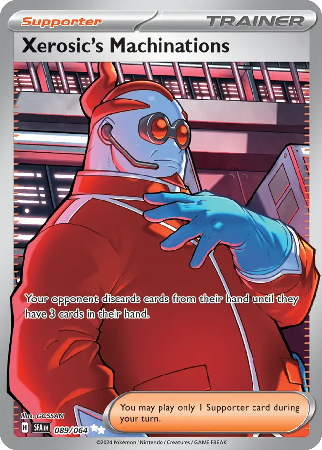 Xerosic's Machinations 89 Shrouded Fable Pokémon card
