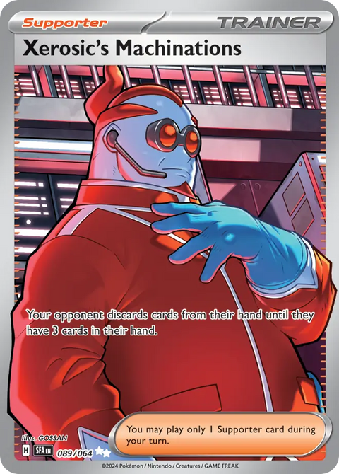 Xerosic's Machinations 89 Shrouded Fable Pokémon card