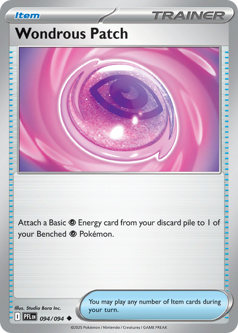 Wondrous Patch 94 Phantasmal Flames Pokémon card