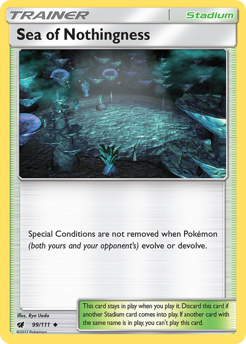 Sea of Nothingness 99 Crimson Invasion Pokémon card
