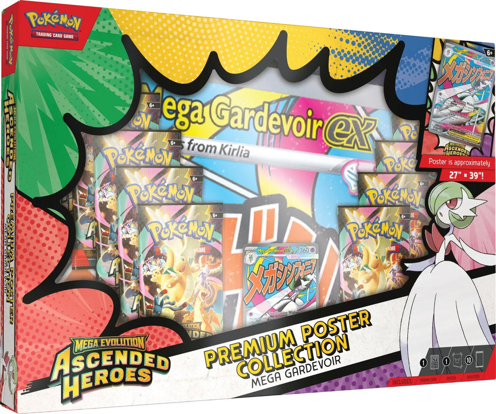 Pokemon TCG: Ascended Heroes – Premium Poster Collection - Mega Gardevoir