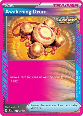 Awakening Drum 141 Prize Pack Series Five Pokémon card