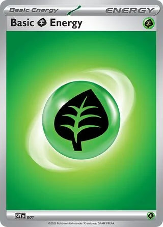Basic Grass Energy 001 Prize Pack Series Four Pokémon card