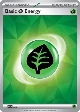 Basic Grass Energy 009 Prize Pack Series Six Pokémon card