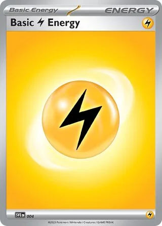 Basic Lightning Energy 004 Prize Pack Series Four Pokémon card
