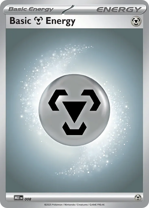Basic Metal Energy 008 Prize Pack Series Nine Pokémon card