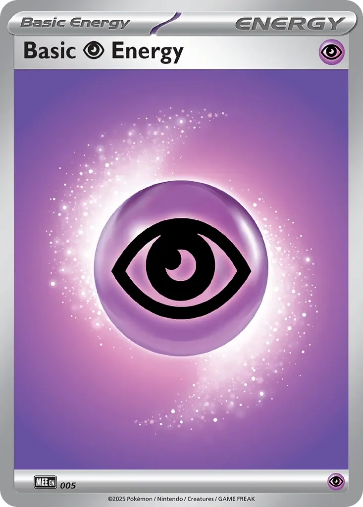 Basic Psychic Energy 005 Prize Pack Series Nine Pokémon card