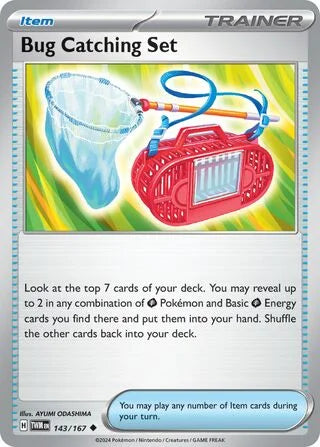 Bug Catching Set 143 Prize Pack Series Six Pokémon card