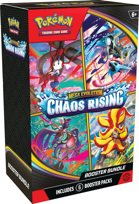 Pokemon TCG: Chaos Rising - Booster Bundle (6 Packs)