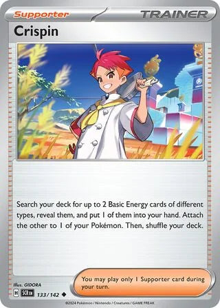 Crispin 133 Prize Pack Series Six Pokémon card