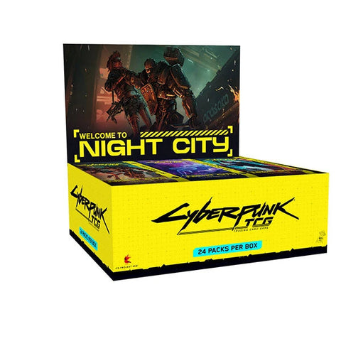 Cyberpunk TCG: Welcome to Night City - Booster Display (24 Packs)