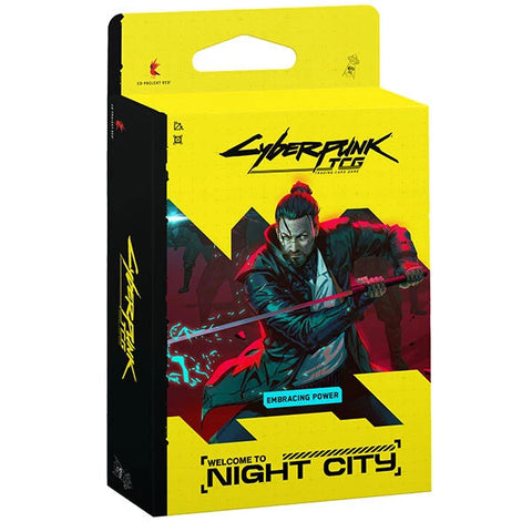 Cyberpunk TCG: Welcome to Night City - Starter Deck - Embracing Power