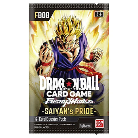 Dragon Ball Super Card Game - Fusion World - FB08 - Saiyan's Pride- Booster Pack