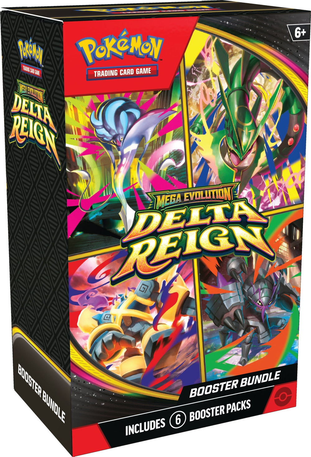 Pokémon TCG Mega Evolution: Delta Reign booster bundle (6 packs)