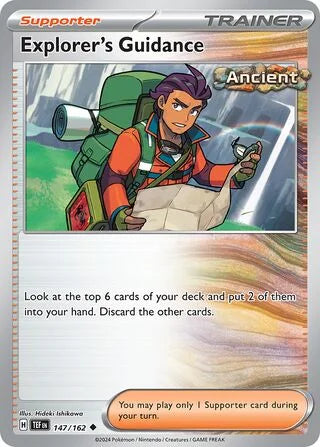 Explorer's Guidance 147 Prize Pack Series Five Pokémon card