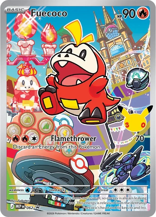 Fuecoco MEP062 Mega Evolution Promos Pokémon card
