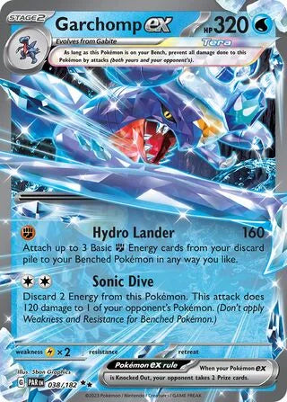 Garchomp ex 038 Prize Pack Series Five Pokémon card