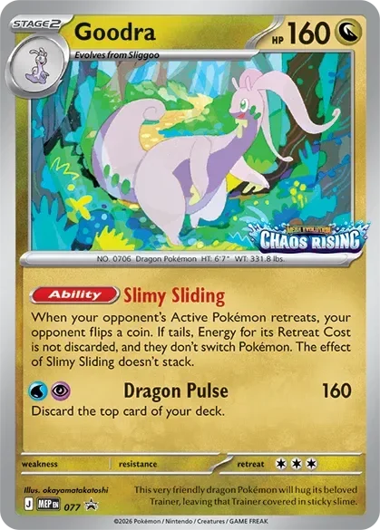 Goodra MEP077 Mega Evolution Promos Pokémon card