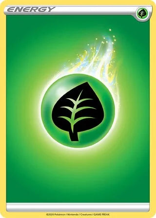 Grass Energy No. 001 Prize Pack Series One Pokémon card