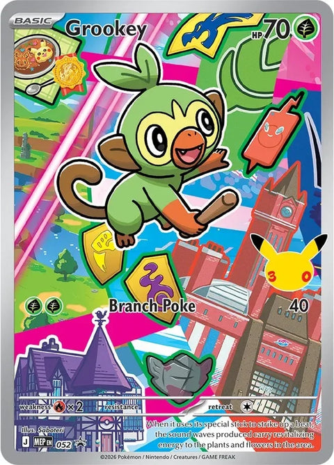 Grookey MEP052 Mega Evolution Promos Pokémon card