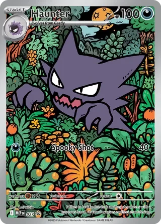 Haunter MEP027 Mega Evolution Promos Pokémon card